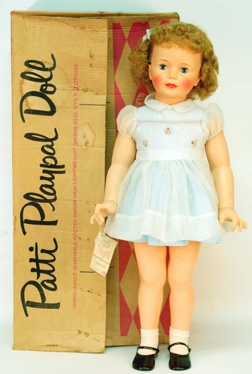 Appraisal: An Ideal Patti Playpal doll Hard plastic Sleep eyes Head