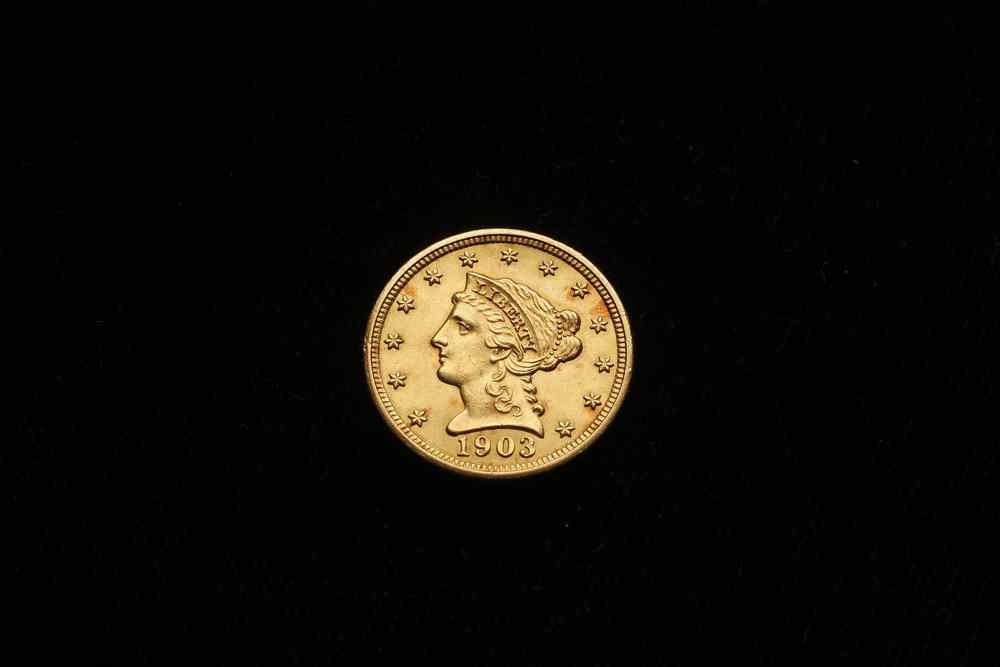 Appraisal: COIN - Liberty Head quarter eagle ungraded