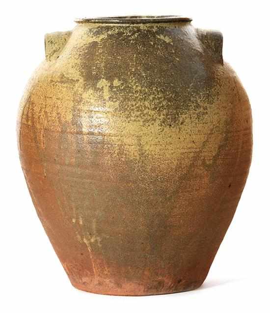 Appraisal: Southern stoneware storage jar Seagle School Lincoln County North Carolina