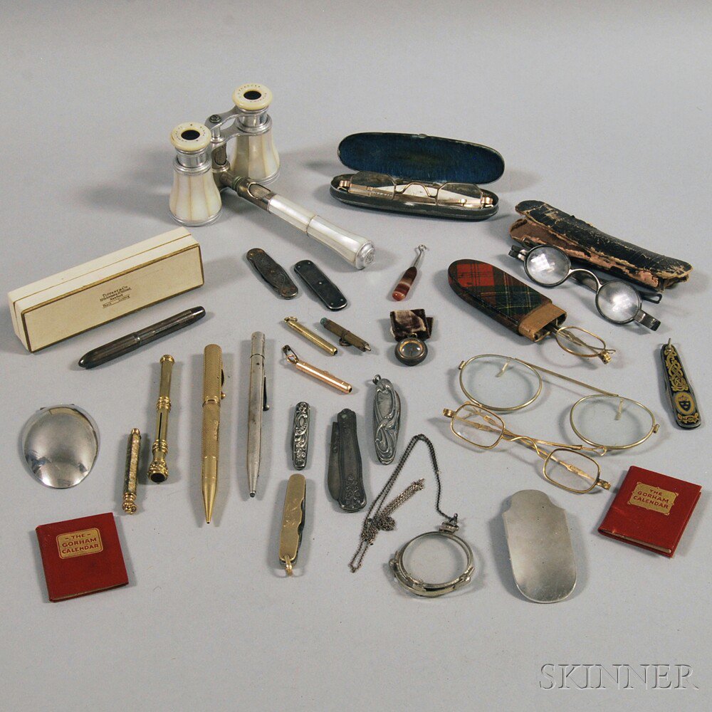 Appraisal: Group of Assorted Accessory Items including several pairs of spectacles