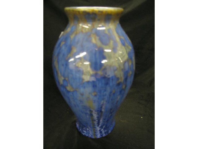 Appraisal: Pisgah Forest Art Pottery Vase crystaline glaze rich blue