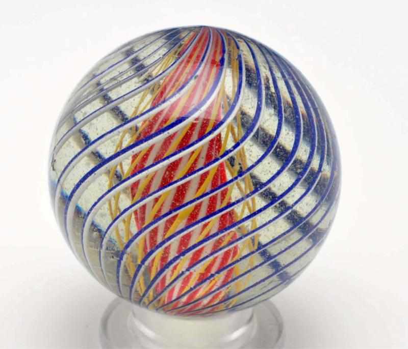 Appraisal: Large -Stage Solid Core Swirl Marble Description Core is made