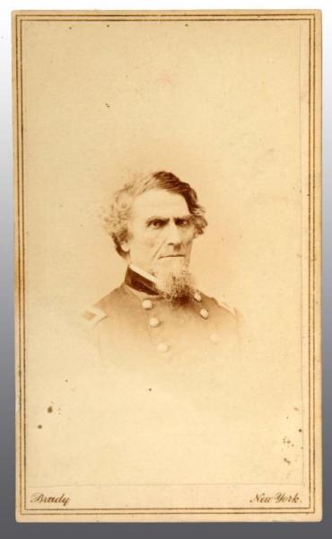 Appraisal: Union General Benjamin Kelley CDV Description Bust view POW and