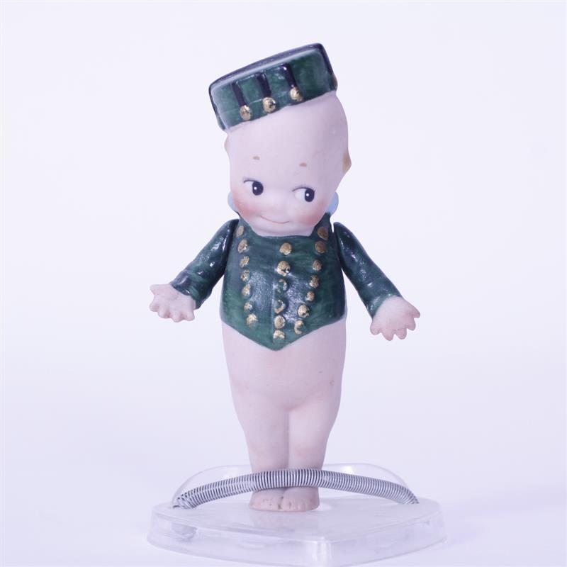 Appraisal: Rose O'Neill German Bisque Kewpie Doll with Jointed Arms in