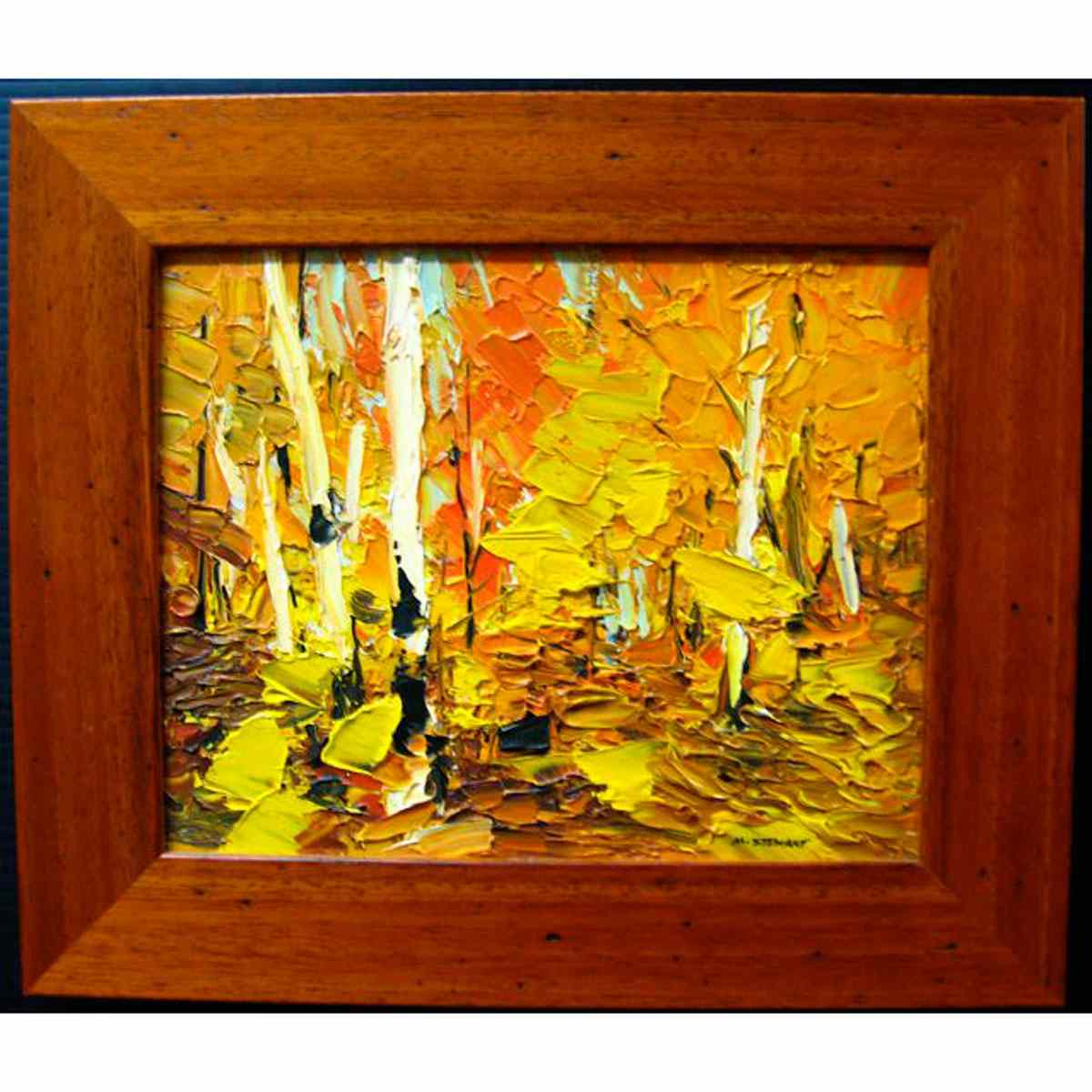 Appraisal: MURRAY McCHEYNE STEWART CANADIAN - YELLOW WOODS EARLY SNOW MAPLE