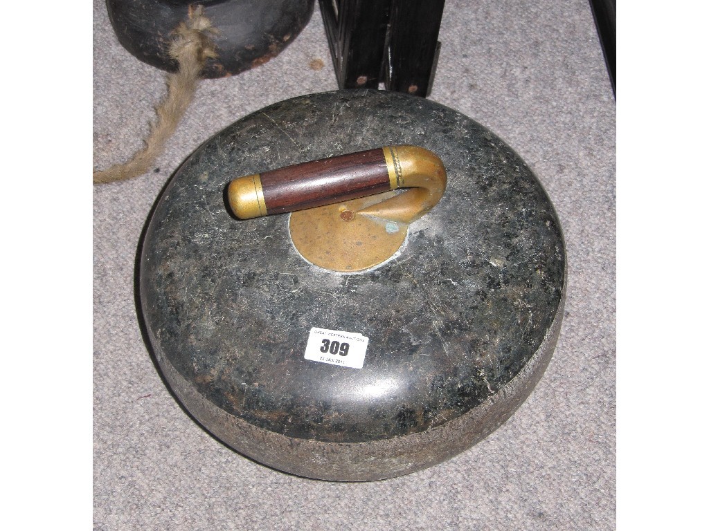 Appraisal: Curling stone