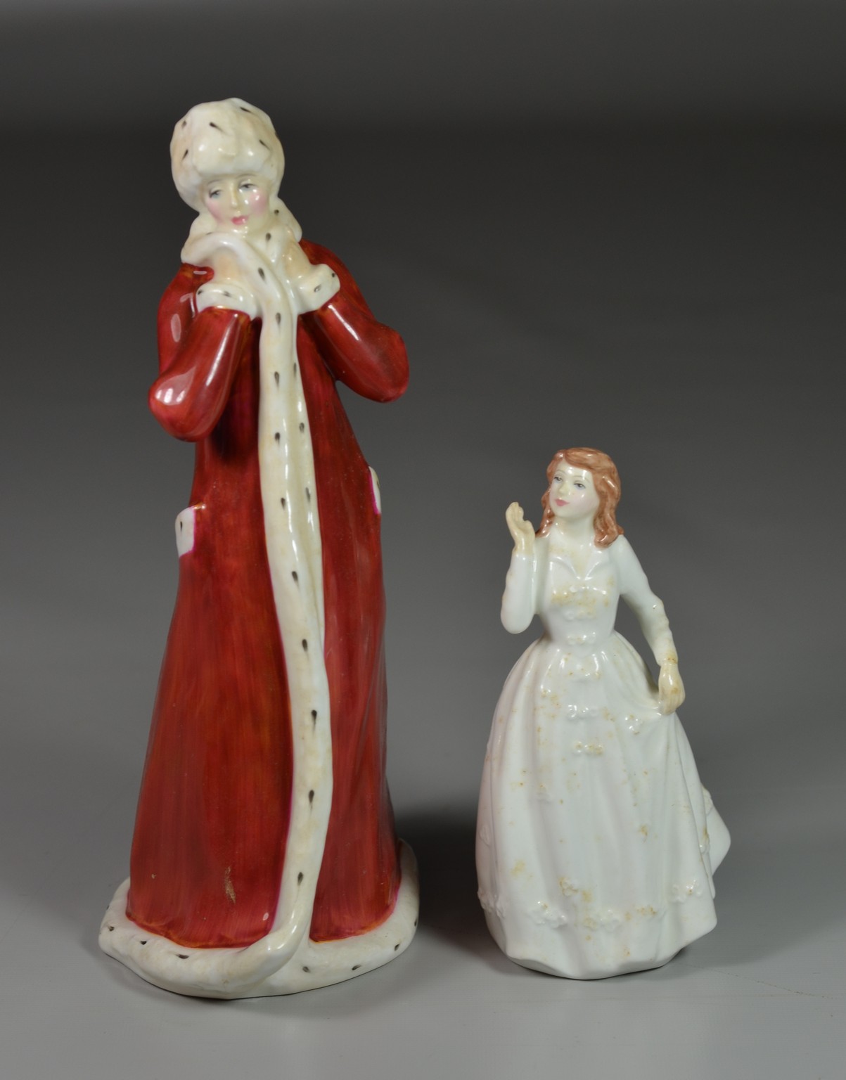 Appraisal: Royal Doulton Collectors Club Exclusive bone china figurines Wintertime HN