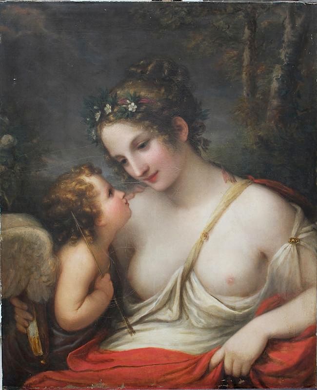 Appraisal: Natale Schiavoni - -attributed Natale Schiavoni - -attributed Allegory with