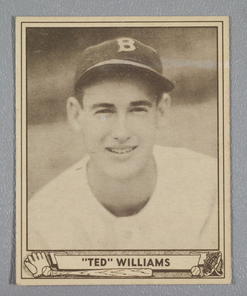 Appraisal: Play Ball Ted Williams HOF VG-EX some back coloring