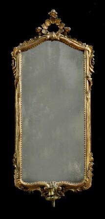 Appraisal: VENETIAN ROCOCO GILTWOOD MIRROR x x in