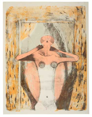 Appraisal: RUFINO TAMAYO Torse de Femme Color lithograph x mm x