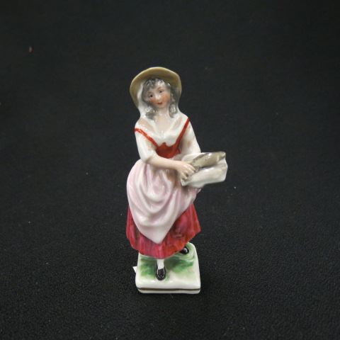 Appraisal: Dresden Porcelain Figurine of a Young Lady