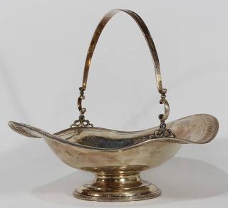 Appraisal: Towle sterling silver centerpiece basket in the Louis XVI pattern