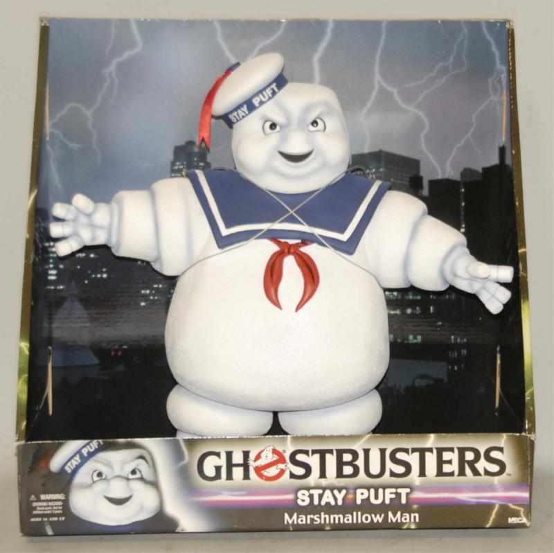 Appraisal: NECA Ghostbusters Stay Puft Figure in Box Condition Excellent Size