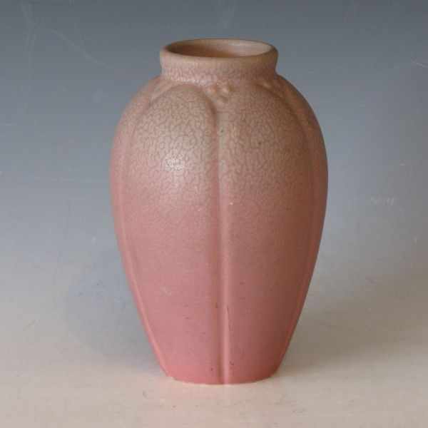 Appraisal: Rookwood Arts Crafts style vase from in matte green over