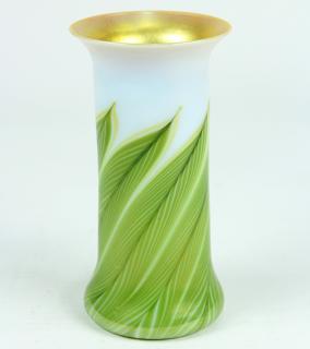 Appraisal: Lundberg Studios vase Lundberg Studios vase having a cylindrical form