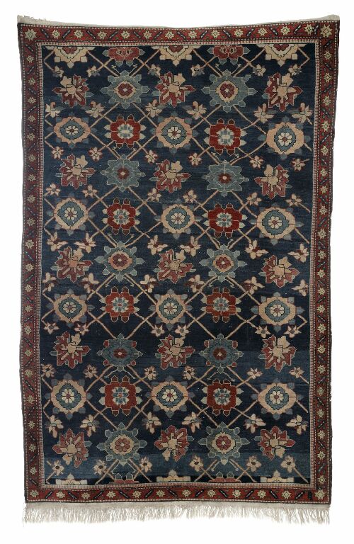 Appraisal: A Kuba rug late th early th century the abrash