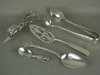 Appraisal: SILVER LOT - FIVE PIECE LOT OF STERLING AND SILVERPLATE