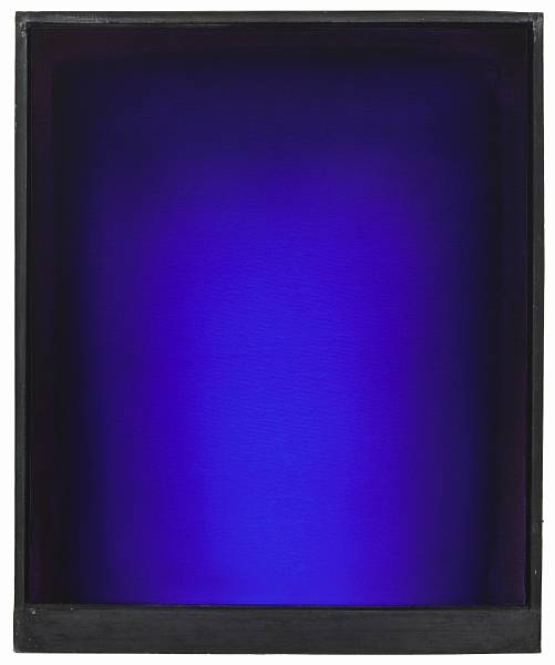 Appraisal: Eric Orr American - Blue Void titled signed and dated