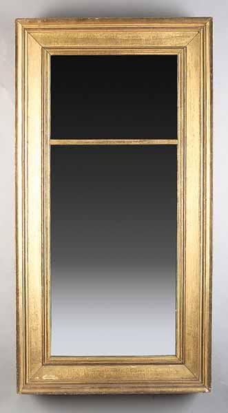 Appraisal: An American Classical Gilt Mirror early th c the cove