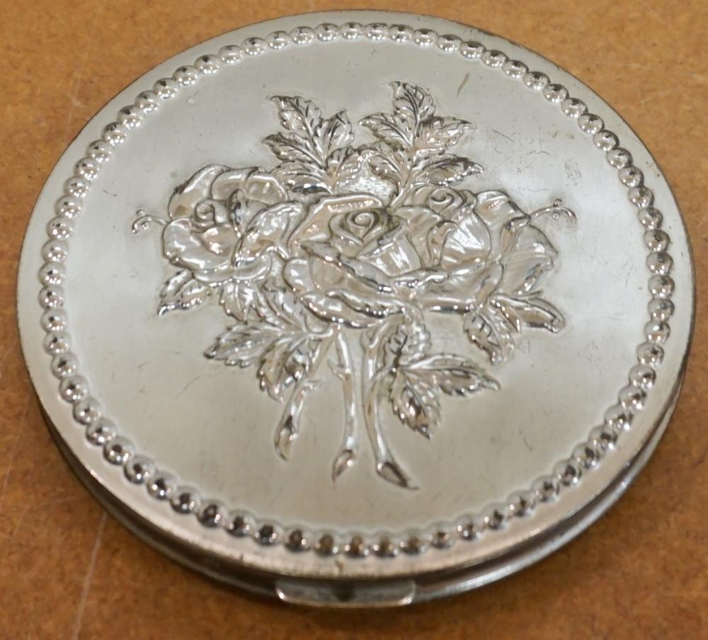 Appraisal: Rex Sterling Silver Mirrored Compact