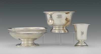 Appraisal: A Sterling Silver Footed Bowl by Reed Barton A Footed