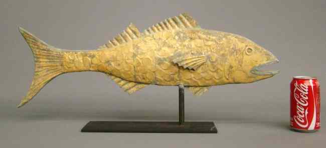 Appraisal: Fish weathervane '' W '' Ht