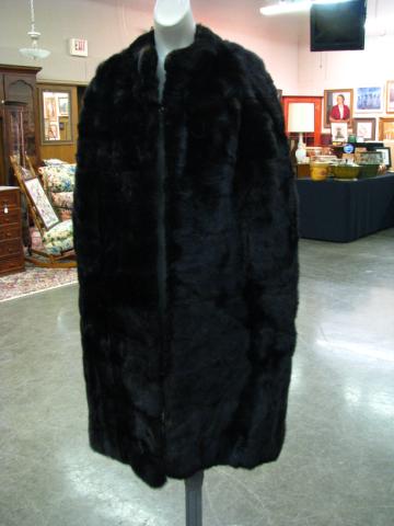 Appraisal: Two vintage fur coats both from Bergdorf Goodman including coat