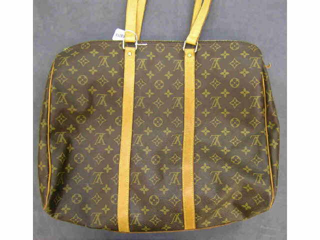 Appraisal: Louis Vuitton Monogram tote bag medium size with long over