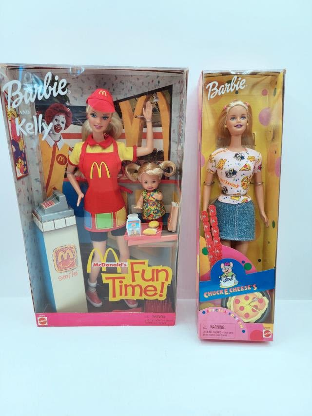 Appraisal: Barbie Dolls Includes Barbie and Kelly McDonald's Fun Time and