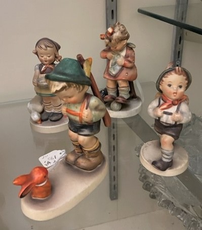 Appraisal: Goebel Hummel figurines c o Be Patient TMK- - h