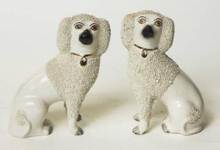 Appraisal: Staffordshire Dogs C - H