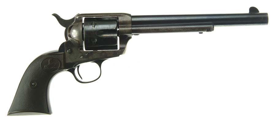 Appraisal: COLT SGL ACTION ARMY REVOLVER Cal Colt SN Blue case