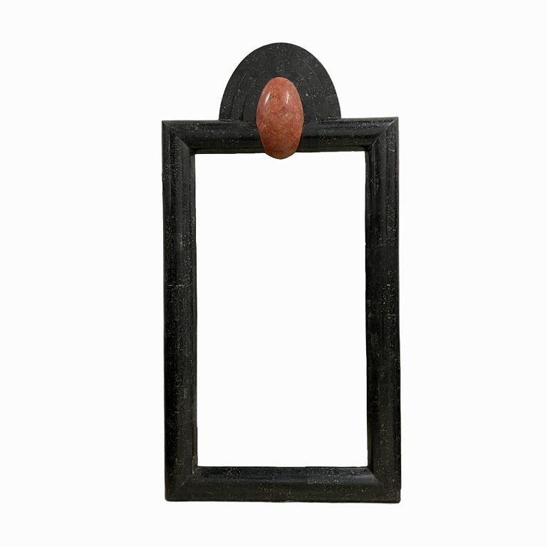 Appraisal: Vintage Art Deco Stylized Mirror Vintage Art Deco Stylized Mirror