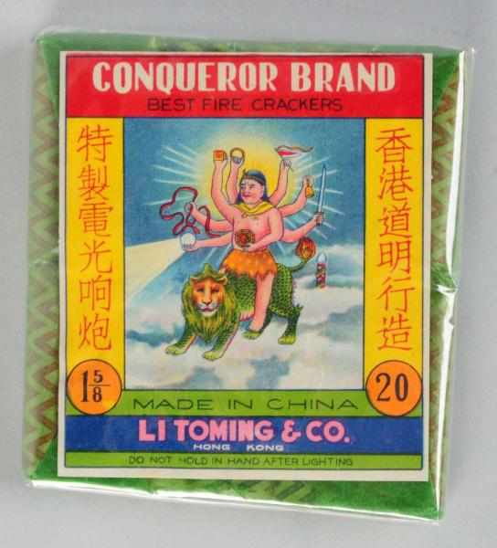 Appraisal: Conqueror Brand -Pack - Firecrackers Class Manufactured by Li Toming