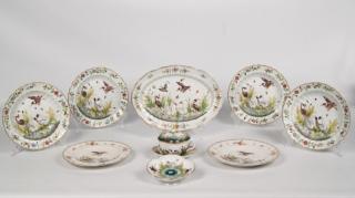 Appraisal: PC PORCELAIN PARTIAL DINNER SERVICE MISCELLANEOUS PIECE CONTINENTAL PORCELAIN PARTIAL