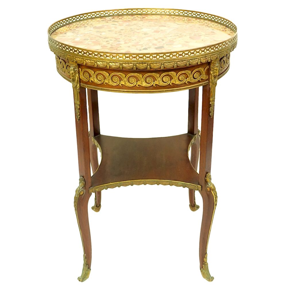 Appraisal: Louis XVI Style Table th Century Louis XVI Style Gilt