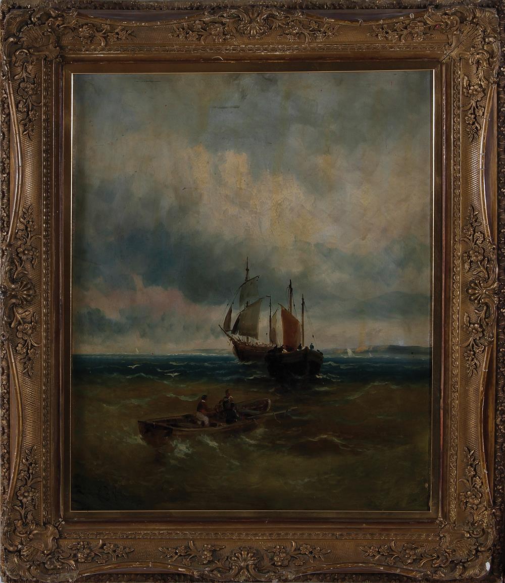 Appraisal: W B Webb British late th century DAY'S CATCH oil