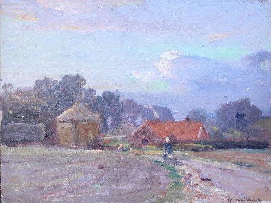 Appraisal: COOPER Colin Campbell American - European Village Oil Board ''