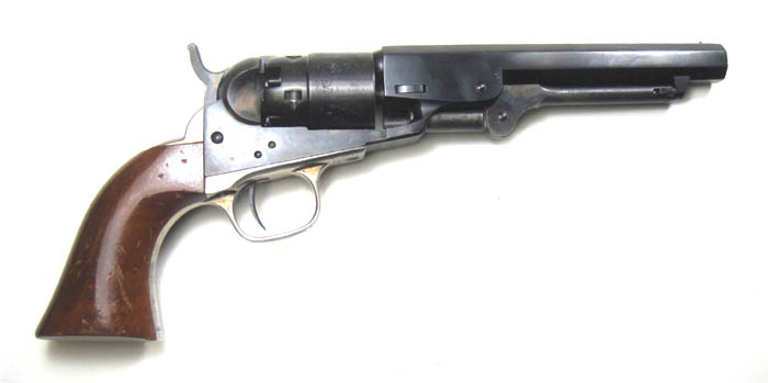 Appraisal: SECOND GENERATION COLT MODEL PERCUSSION POCKET NAVY REVOLVER caliber octagonal