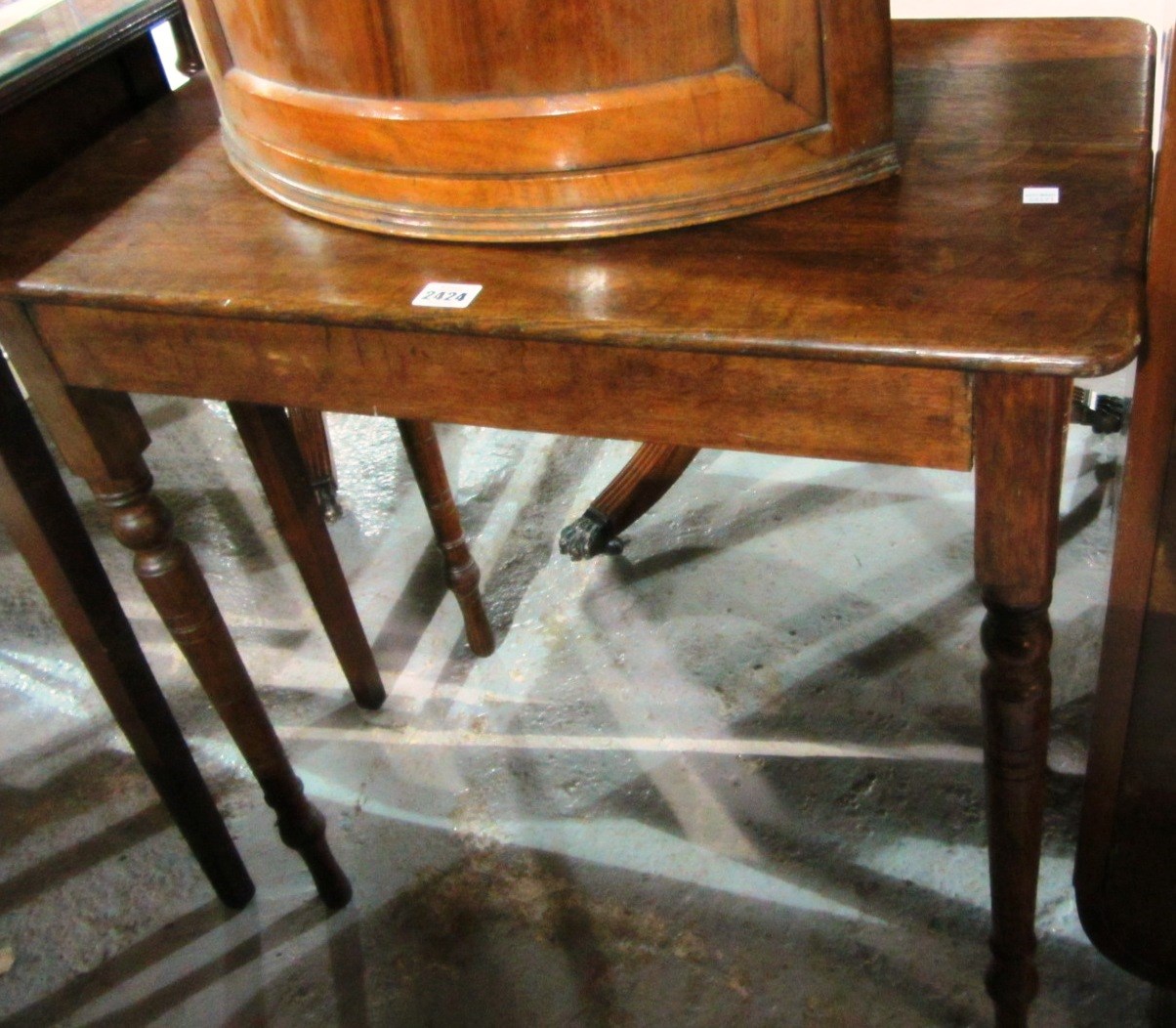 Appraisal: An oak rectangular occasional table together with a modern pine