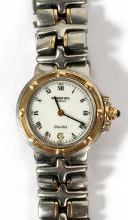 Appraisal: RAYMOND WEIL GENEVE 'PARSIFAL' LADY'S WATCH W Having a single