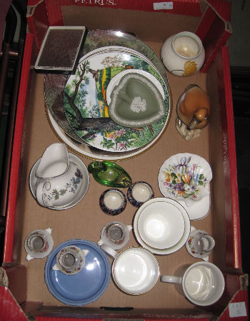 Appraisal: A Colection of various Pottery to include Collectors Plates Royal