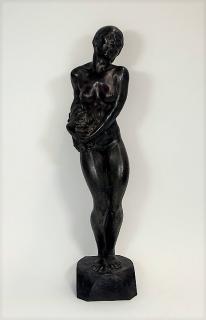 Appraisal: Santiago Bonome Bronze Sculpture of Nude Salome FRANCE SPAIN -