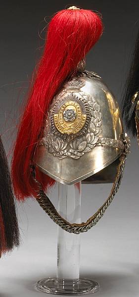 Appraisal: A Victorian officer's helmet of the West Yorkshire Yeomanry Cavalry