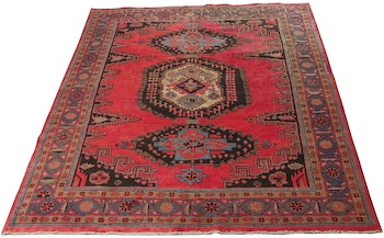 Appraisal: A Tribal Persian Carpet ca A Persian tribal carpet approx