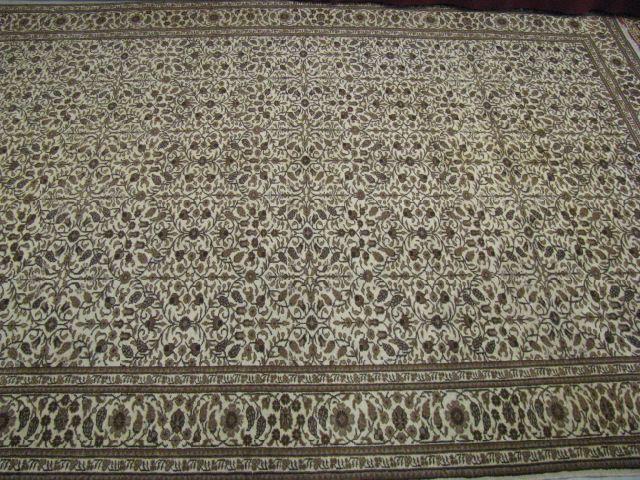 Appraisal: Kaysari Turkish Handmade Room Size rug overall flowering vine in