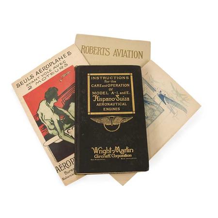 Appraisal: AVIATION Collection of ephemeral publications relating to early aircraft and