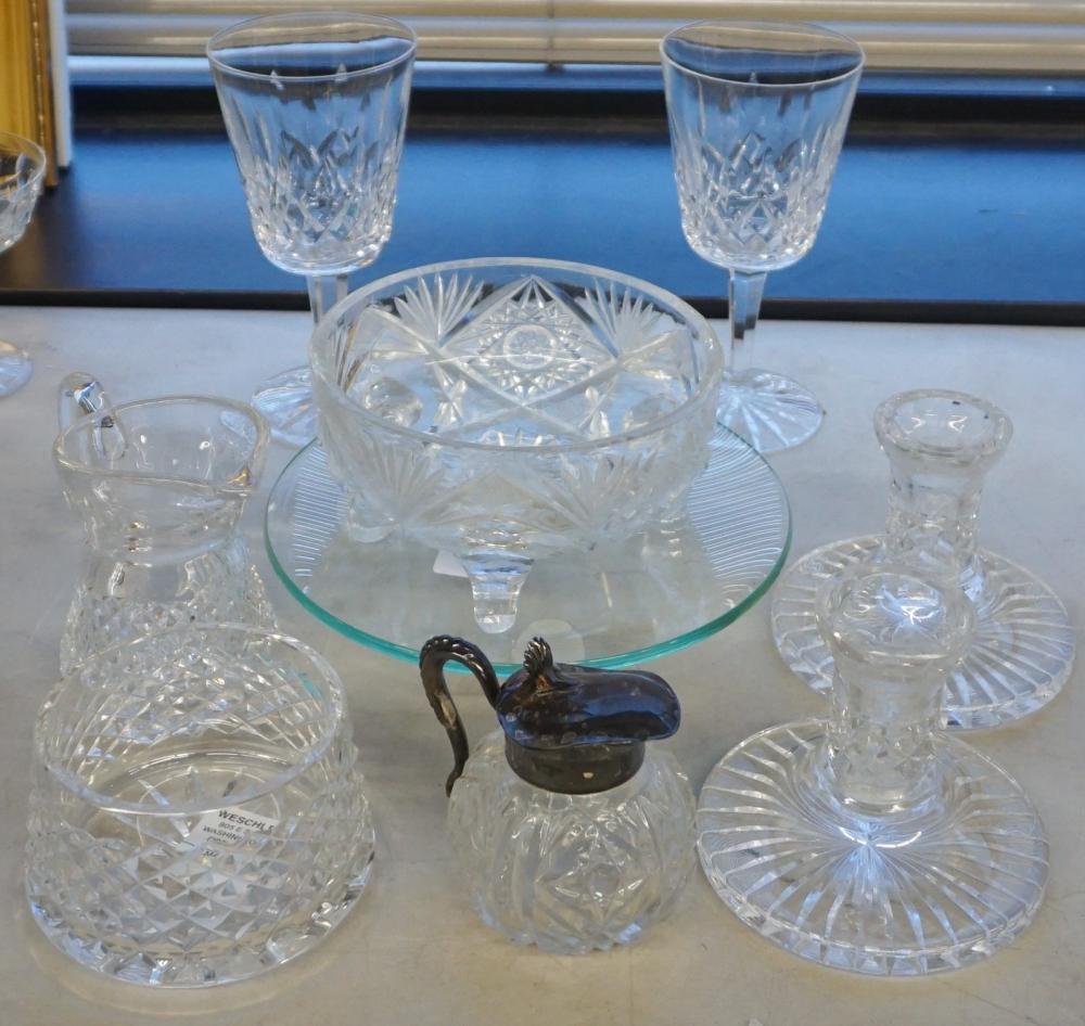 Appraisal: COLLECTION OF WATERFORD AND OTHER CRYSTAL WARE INCLUDING PAIR WATERFORD