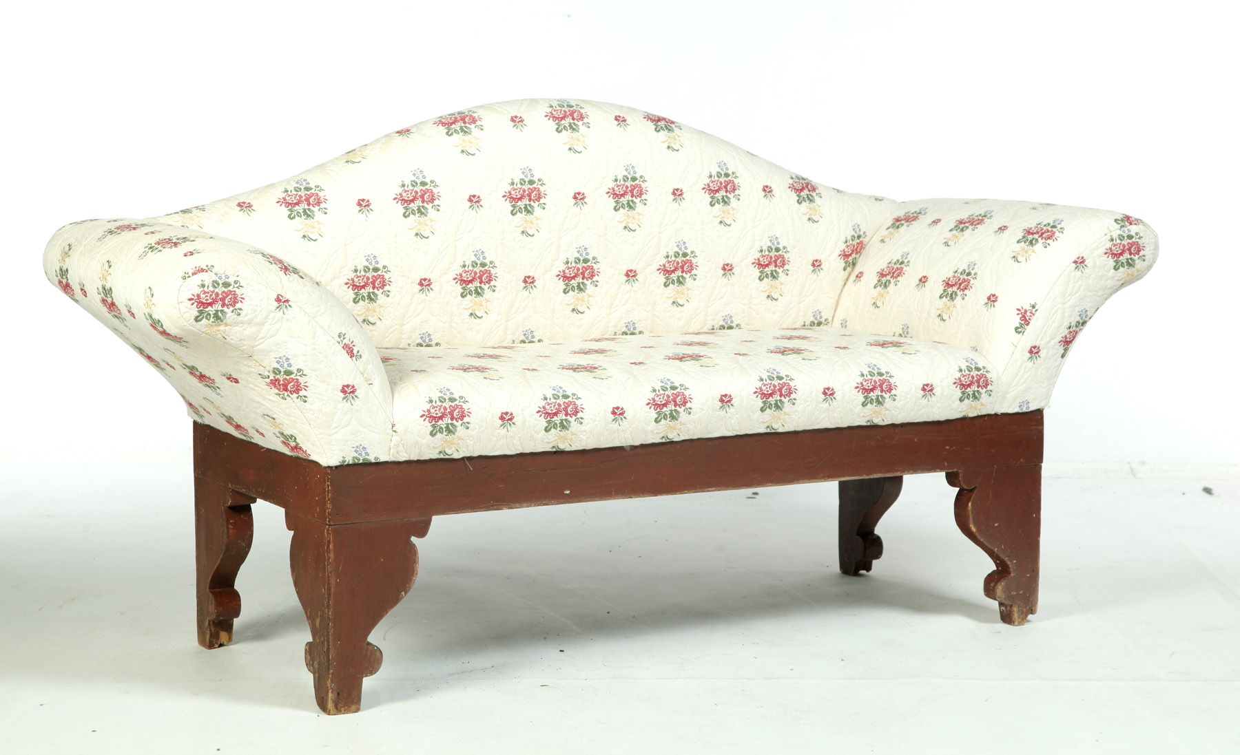 Appraisal: AMERICAN COUNTRY SOFA New Hampshire mid th century pine Settee